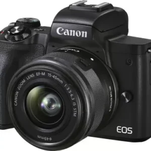 Canon EOS M50 Mark II Mirrorless Camera EF-M15-45mm
