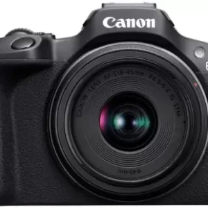 Canon R100 Mirrorless Camera RF-S 18-45mm f/4.5-6.3 IS STM (Black)